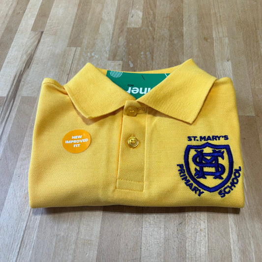 St Mary's Primary NEW STYLE Nursery/ summer Polo.