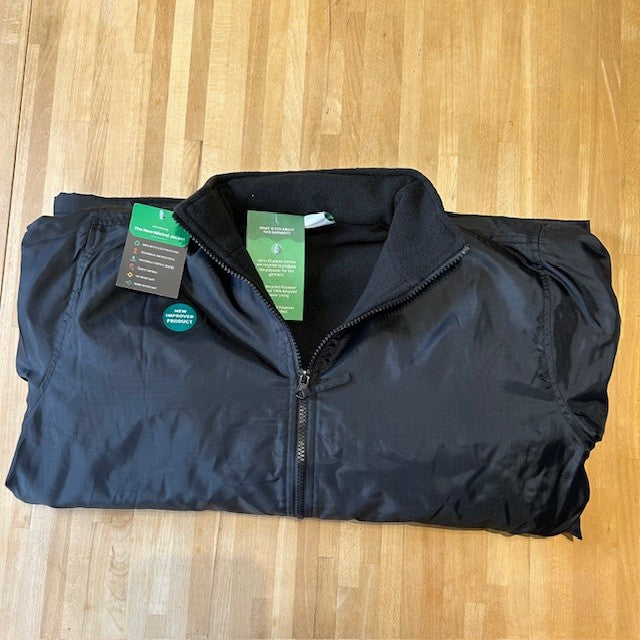 Black fleece lined jacket